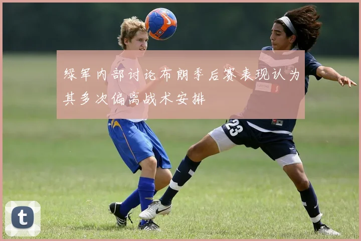 绿军内部讨论布朗季后赛表现认为其多次偏离战术安排